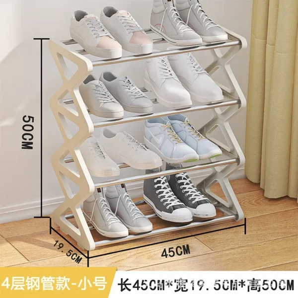 Shoe Rack Space Saving Wooden Shoemakers for Hall With Bank Living Room Cabinets Shoes Organizer Storage Cube Furniture Shoerack - Image 9