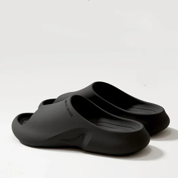 New Asgard Men Summer New Slippers Fashion Thick Sole Outdoor Non-slip Beach Shoes Soft Cloud EVA Slides Casual Platform Sandals
