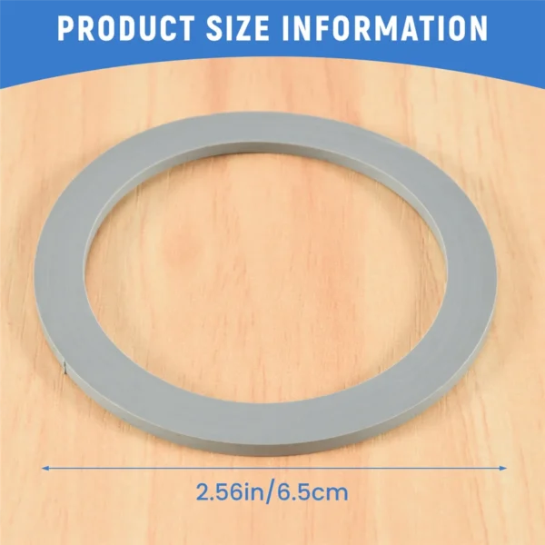 4 Pack Blender Gasket Seals for Oster and Osterizer Blender Models, Premium Blender Replacement Parts O-Gasket Rubber - Image 4