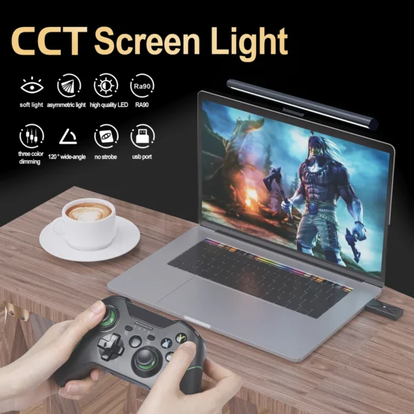 Screen LED Bar Desk Lamp PC Computer Laptop Screen Lamp Hanging Light Bar Table Lamp For LCD Monitor Office Study Reading Light - Image 5