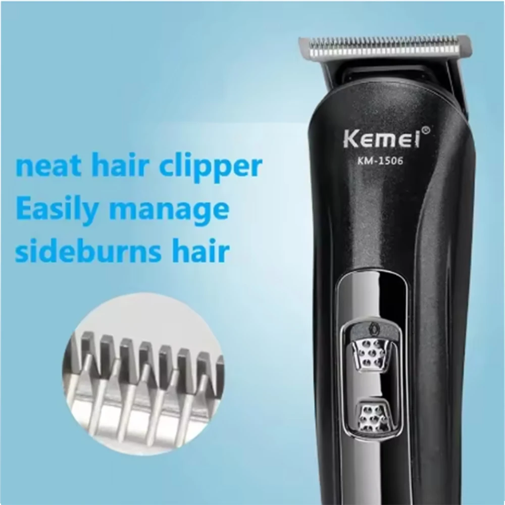 Kemei KM-1506 3 in 1 Electric Shaver Hair cutting Charging Hair trimmer Electric Rechargeable Nose Professional Shaving Machine 2 Kemei KM-1506 3 in 1 Electric Shaver Hair cutting Charging Hair trimmer Electric Rechargeable Nose Professional Shaving Machine - Image 2