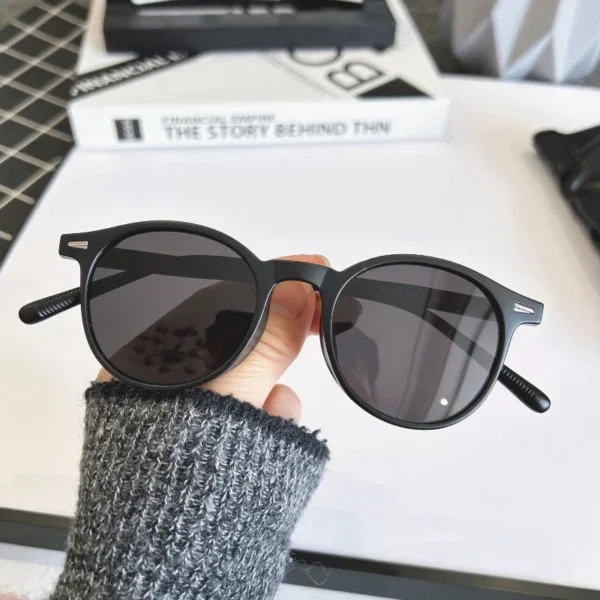Brand Fashion Vintage Round Sunglasses 2025 Women Luxury Designer Small Sun Glasses for Men Driving Female Shades Eyewear UV400 - Image 5