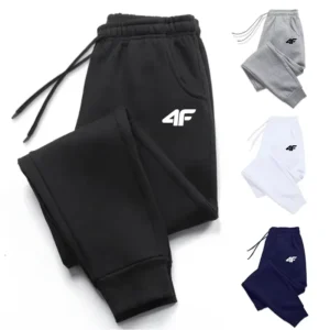 4F casual pants with prints Daily men's sports pants in various styles, neutral sports pants, jogging pants comfortable and soft