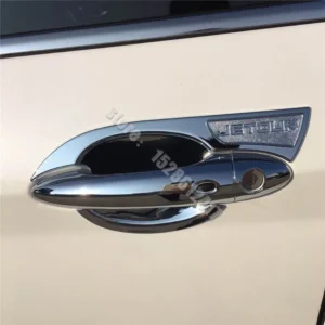 for JETOUR X70 2020 Car styling ABS Chrome Door Handle Bowl Trim Door handle Protective covering Cover Trim