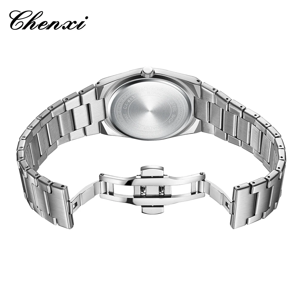 CHENXI Eastern Arabic Numerals Men's Wristwatch Business Casual Luminous Watches for Men Calendar Waterproof Quartz Man Watch 5 CHENXI Eastern Arabic Numerals Men's Wristwatch Business Casual Luminous Watches for Men Calendar Waterproof Quartz Man Watch - Image 5