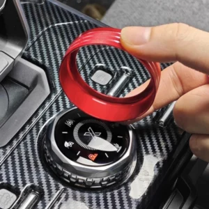 Modified Central Control Knob For Chery Jetour Traveler Shanhai T2 Decoration Circle Gear Shift Interior Driving Knob Alloy Car