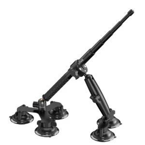 Home 31 Suction Car Mount for Insta360 x4, x3, x2, x,One RS,R for GoPro Camera 5 in 1 Suction Mount Kit for Action Cameras Selfie Stick