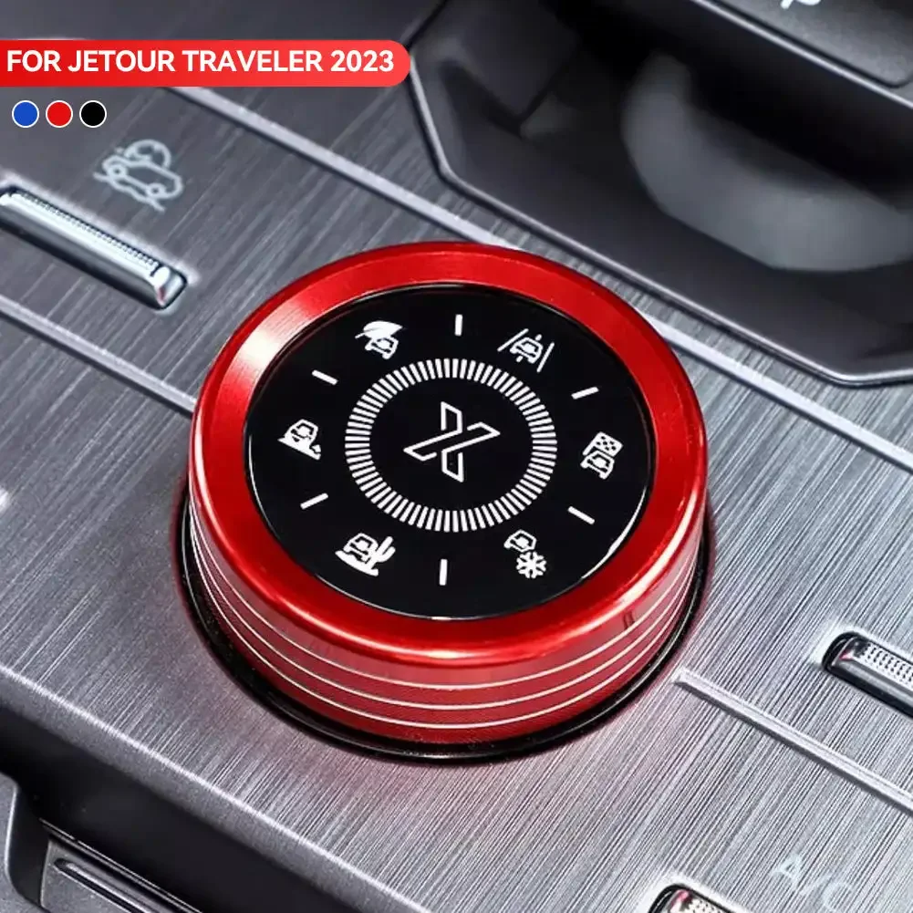 Modified Central Control Knob for Chery Jetour Traveler Shanhai T2 Decoration Circle Gear Shift Interior Driving Knob Alloy Car 3 Modified Central Control Knob for Chery Jetour Traveler Shanhai T2 Decoration Circle Gear Shift Interior Driving Knob Alloy Car - Image 3