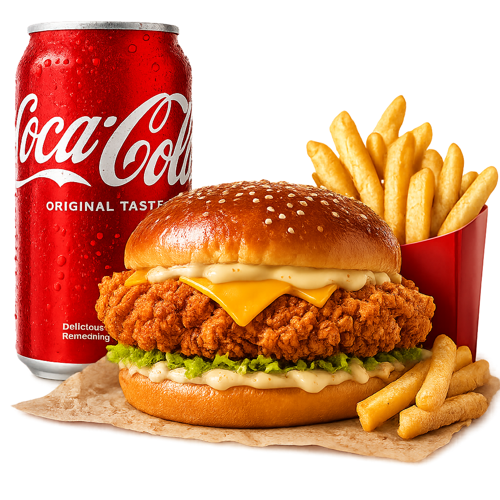 Cafe food and drinks